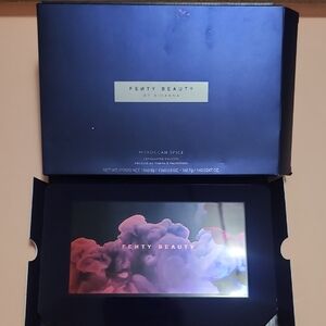 Fenty Beauty Eyeshadow Palette – Black with Multicolor Smoke Art